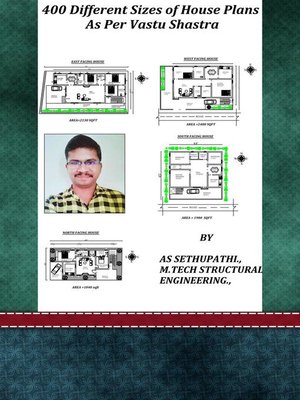 cover image of 400 Different Sizes of House Plans As Per Vastu Shastra